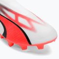 Vyriški futbolo bateliai PUMA Ultra Match+ Ll FG/AG puma white/puma black/fire orchid 9