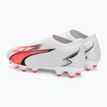 Vaikiški futbolo bateliai PUMA Ultra Match Ll FG/AG Jr puma white/puma black/fire orchid 3