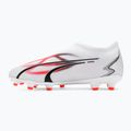 Vaikiški futbolo bateliai PUMA Ultra Match Ll FG/AG Jr puma white/puma black/fire orchid 9