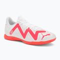 Vyriški futbolo bateliai PUMA Future Play IT puma white/fire orchid