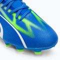 Vyriški futbolo bateliai PUMA Ultra Match FG/AG ultra blue/puma white/pro green 7