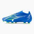 Vyriški futbolo bateliai PUMA Ultra Match FG/AG ultra blue/puma white/pro green 10