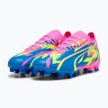 Vyriški futbolo bateliai PUMA Ultra Match Energy FG/AG luminous pink/yellow alert/ultra blue 11
