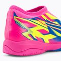 Vaikiški futbolo bateliai PUMA Ultra Match Ll Energy IT+Mid Jr luminous pink/ultra blue/yellow alert 9