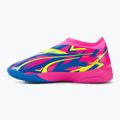 Vaikiški futbolo bateliai PUMA Ultra Match Ll Energy IT+Mid Jr luminous pink/ultra blue/yellow alert 10