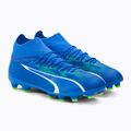 Vaikiški futbolo bateliai PUMA Ultra Pro FG/AG Jr ultra blue/puma white/pro green 4