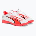 Vyriški futbolo bateliai PUMA Ultra Play FG/AG puma white/puma black/fire orchid 6