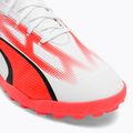 Vyriški futbolo bateliai PUMA Ultra Play FG/AG puma white/puma black/fire orchid 9