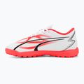 Vaikiški futbolo bateliai PUMA Ultra Play TT Jr puma white/puma black/fire orchid 10