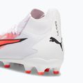 Vaikiški futbolo bateliai PUMA Ultra Pro FG/AG Jr puma white/puma black/fire orchid 13