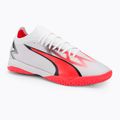 Vyriški futbolo bateliai PUMA Ultra Match IT puma white/puma black/fire orchid