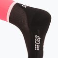 Moteriškos kompresinės bėgimo kojinės CEP Tall 4.0 pink/black 4