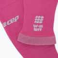 Moteriškos blauzdos kompresinės juostos CEP Ultralight pink/light grey 3