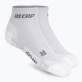 Vyriškos kompresinės bėgimo kojinės CEP Ultralight Low Cut carbon white