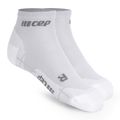 Vyriškos kompresinės bėgimo kojinės CEP Ultralight Low Cut carbon white 2