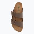 Klapki BIRKENSTOCK x Papillio Arizona Flex Platform Birko-Flor Narrow mocca 5