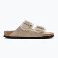 Šlepetės BIRKENSTOCK Arizona Shearling SL Narrow taupe 2