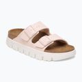 Moteriškos šlepetės BIRKENSTOCK Arizona Chunky Birko-Flor light rose