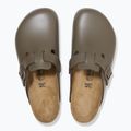 Šlepetės BIRKENSTOCK Boston NL Regular smooth leather concrete gray 3