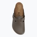 Šlepetės BIRKENSTOCK Boston NL Regular smooth leather concrete gray 5