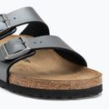 Šlepetės BIRKENSTOCK Arizona BF Narrow metallic black 7
