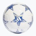Futbolo kamuolys adidas UCL Club 23/24 white/iron metallic/shock purple/bright cyan dydis 4 2