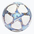 Futbolo kamuolys adidas UCL Training 23/24 white/silver metallic/bright cyan/royal dydis 4 2