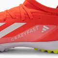 Vyriški futbolo batai adidas X Crazyfast League TF solar red/cloud white/team solar yellow 8