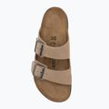 Šlepetės BIRKENSTOCK Arizona Crosstown Regular tabacco brown 6