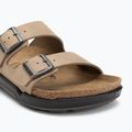Šlepetės BIRKENSTOCK Arizona Crosstown Regular tabacco brown 7