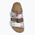 Vaikiškos šlepetės BIRKENSTOCK Arizona BF Narrow electric metallic dots silver 5