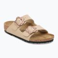 Vaikiškos šlepetės BIRKENSTOCK Arizona Flowers Kids Birko-Flor sandcastle