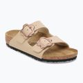 Vaikiškos šlepetės BIRKENSTOCK Arizona Flowers Kids Birko-Flor sandcastle