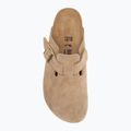 Šlepetės BIRKENSTOCK Boston Suede Leather sandcastle 5