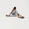 Šlepetės BIRKENSTOCK Arizona Flex Platform Birko-Flor sandcastle 6