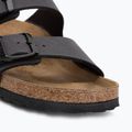 Šlepetės BIRKENSTOCK Arizona BF Narrow velvet pilka/juoda 7