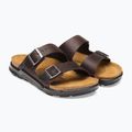 Vyriškos šlepetės BIRKENSTOCK Arizona Crosstown Oiled Leather Regular habana/black 3