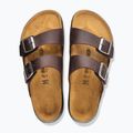 Vyriškos šlepetės BIRKENSTOCK Arizona Crosstown Oiled Leather Regular habana/black 4