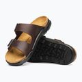 Vyriškos šlepetės BIRKENSTOCK Arizona Crosstown Oiled Leather Regular habana/black 5