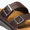 Vyriškos šlepetės BIRKENSTOCK Arizona Crosstown Oiled Leather Regular habana/black 6