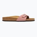 Moteriškos šlepetės BIRKENSTOCK Madrid Birkibuc Narrow rožinės molio spalvos 2