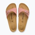 Moteriškos šlepetės BIRKENSTOCK Madrid Birkibuc Narrow rožinės molio spalvos 4