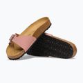 Moteriškos šlepetės BIRKENSTOCK Madrid Birkibuc Narrow rožinės molio spalvos 5