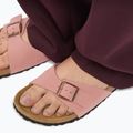Moteriškos šlepetės BIRKENSTOCK Madrid Birkibuc Narrow rožinės molio spalvos 8