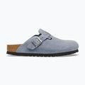 Šlepetės BIRKENSTOCK Boston Suede Leather stone blue 2