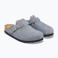 Šlepetės BIRKENSTOCK Boston Suede Leather stone blue 3