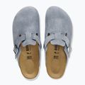 Šlepetės BIRKENSTOCK Boston Suede Leather stone blue 4