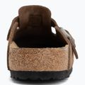 Šlepetės BIRKENSTOCK Boston Suede Leather dark tea 6