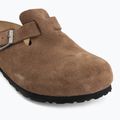 Šlepetės BIRKENSTOCK Boston Suede Leather dark tea 7