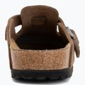 Šlepetės BIRKENSTOCK Boston Suede Leather dark tea 6